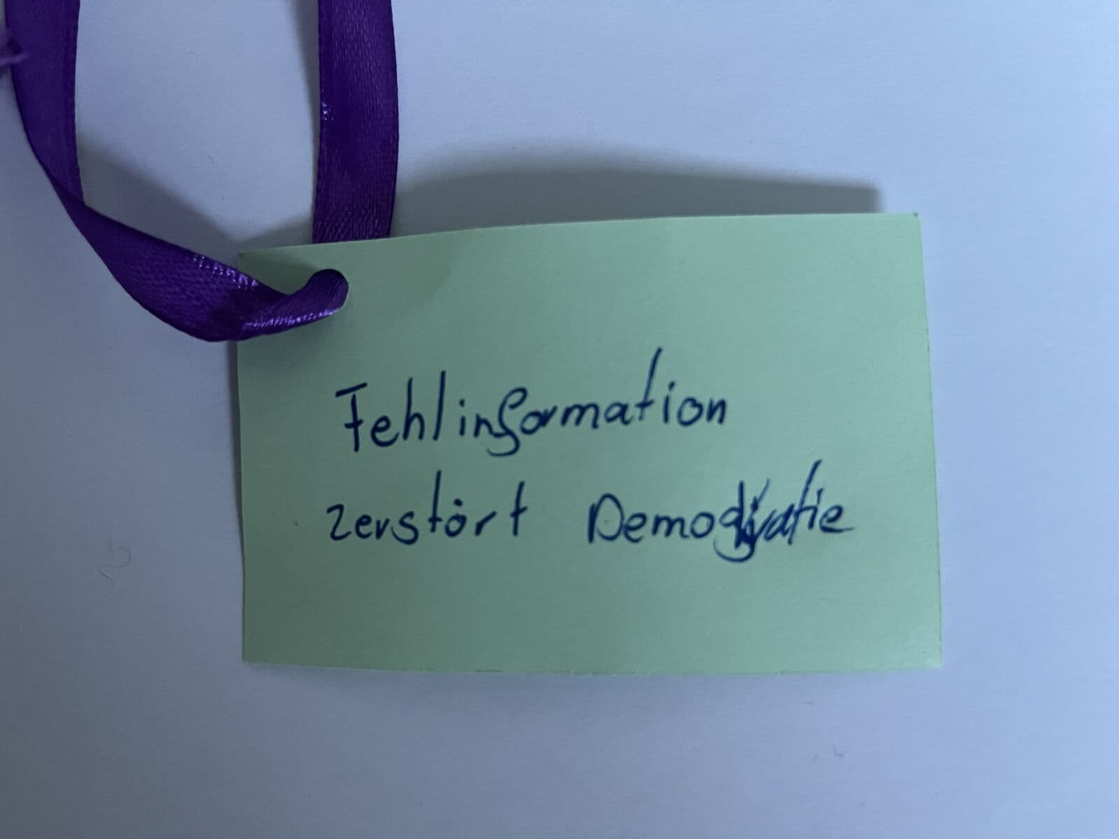 Demokratie Dialogschleife
