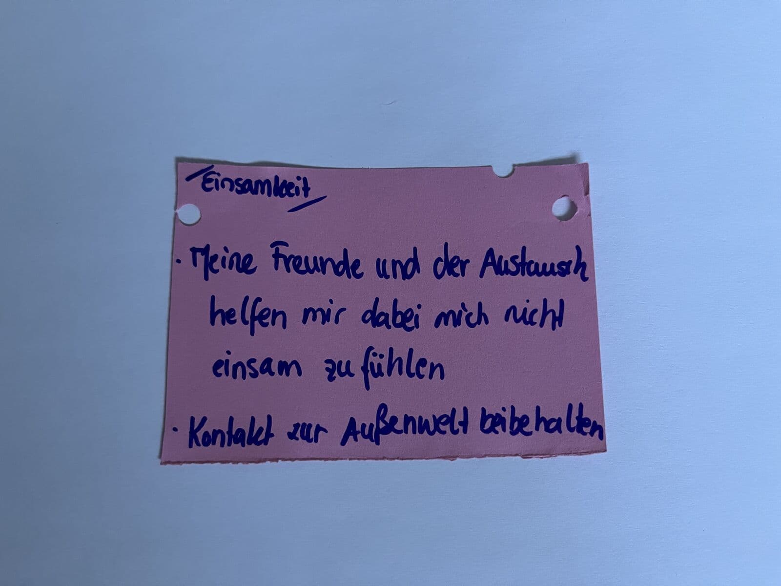 Loneliness Dialogschleife